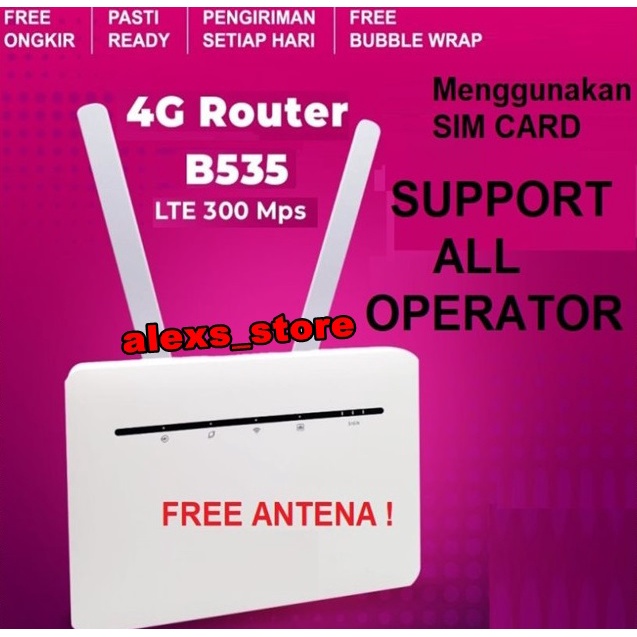 Modem Wifi SMARTCOM Home Router 4G B535 PRO + Unlock All Operator