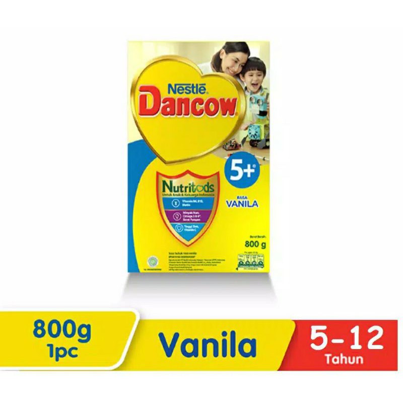 

Dancow 5+ Vanila / Madu 800gr