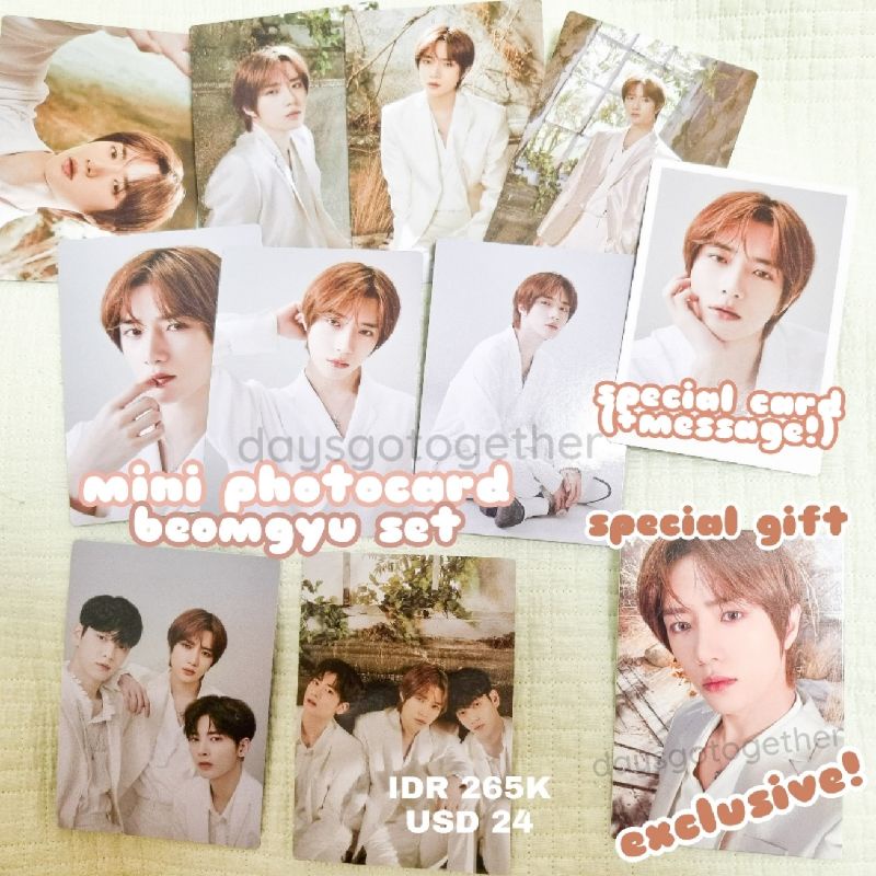 [ACT:LOVESICK MERCH] MINI PHOTOCARD BEOMGYU SET
