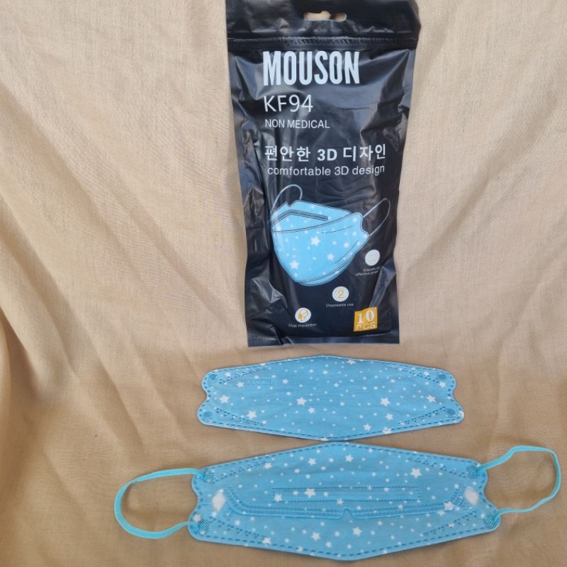 MASKER KF 94 MOUSON MOTIF/MASKER KOREA/MASKER 3D-KF MOUSON STAR