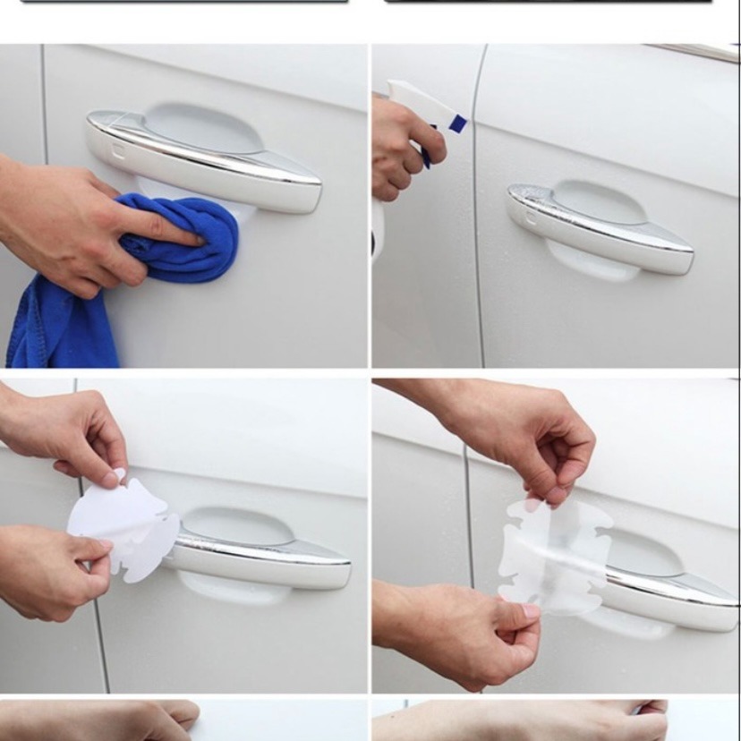 Anti Gores Gagang Pintu Car Handle Door Protector Sticker