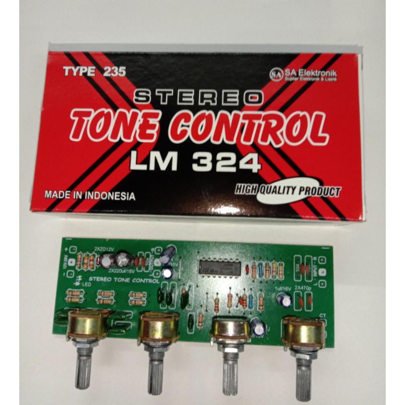 kit tone control stereo lm 324