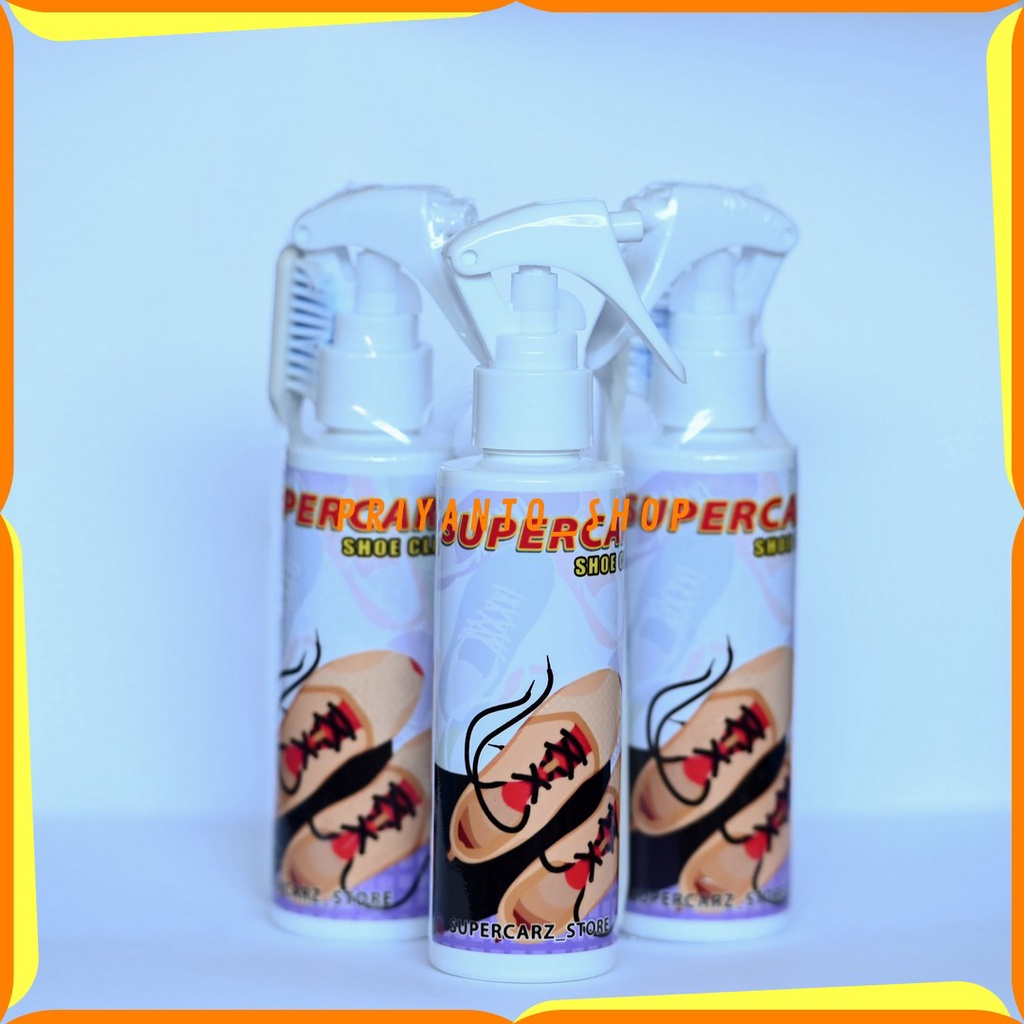 BEST SELLER SUPERCARZ SHOE CLEANER PEMBERSIH SEPATU CUCI SEPATU CEPAT BERSIH TERMURAH