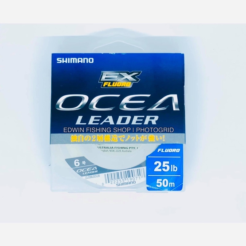 SENAR PANCING LEADER SHIMANO OCEA EX FLUORO  MADE IN JAPAN 100% ORIGINAL /METER