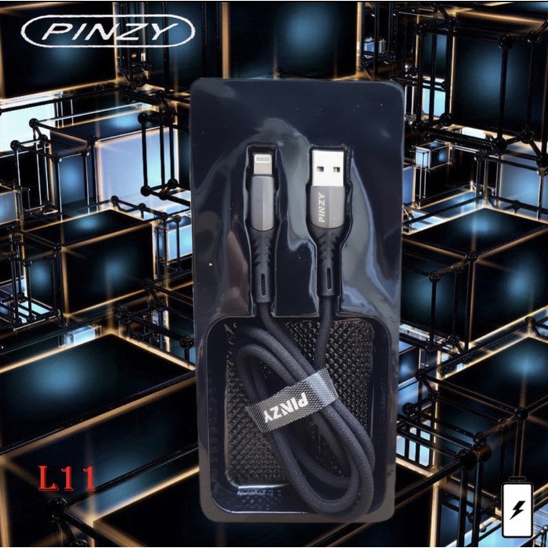 Kabel Data - Kabel Charger PINZY L11 Fast Charging For Iphnoe