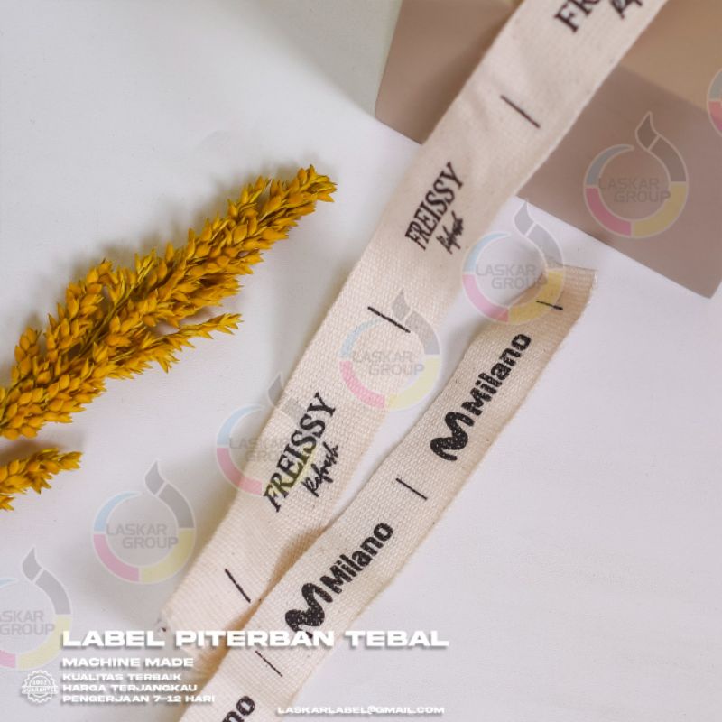 Piterban Lokal/label baju/label masker