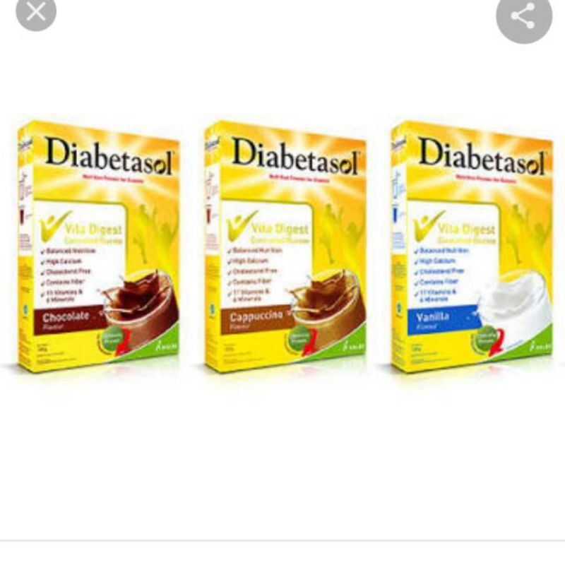 

DIABETASOL VANILLA CHOCOLATTE CAPPUCCINO 180gr