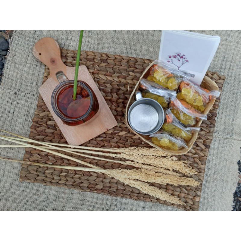 

Hampers Wedang Uwuh Premium Komplit Gula Batu dan Jahe
