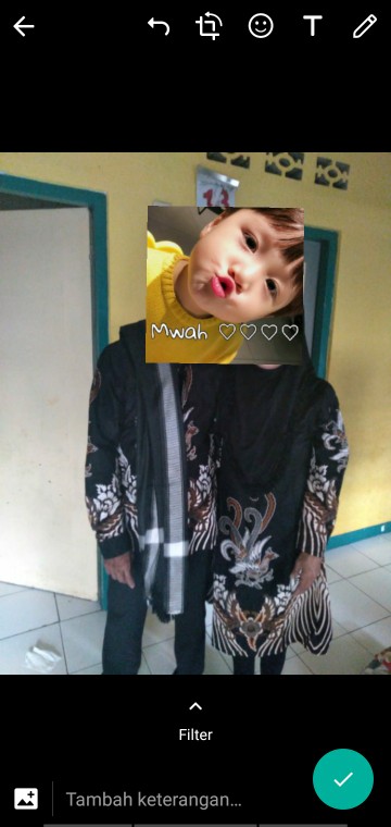 Couple Batik Eksklusif Cantik Motif Bapak Jokowi Dan Ibu Jokowi