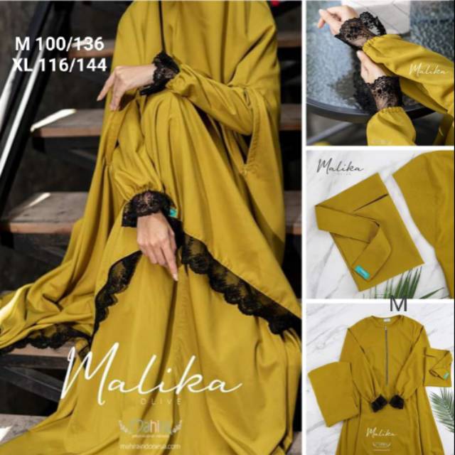 Malika by mahira gamis set
