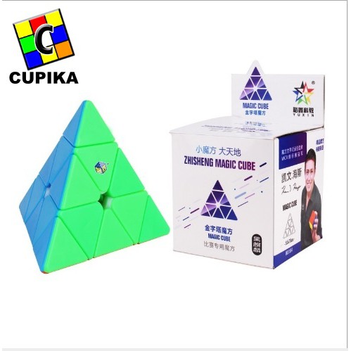 Rubik Pyraminx Yuxin Kylin Pyraminx Stickerless Original Piramid