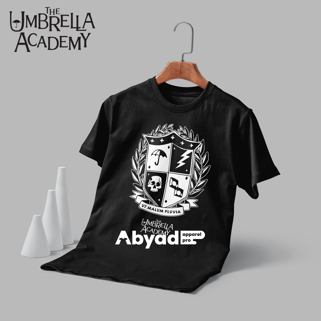 Kaos The Umbrella Academy Logo Bahan Combed Premium