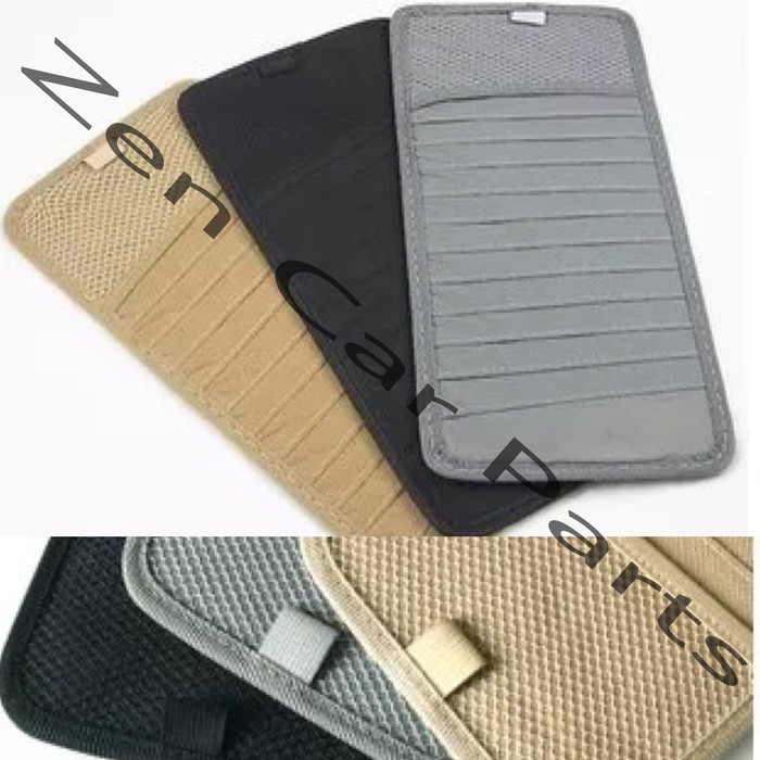 Tempat Cd Sun Visor Mobil Kartu Vcd Dvd Cars Organizer Interior Holder