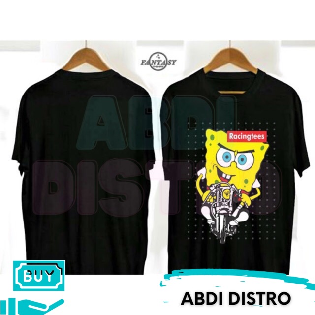 KAOS SPONSBOB RACING / KAOS RACING / KAOS PRIA