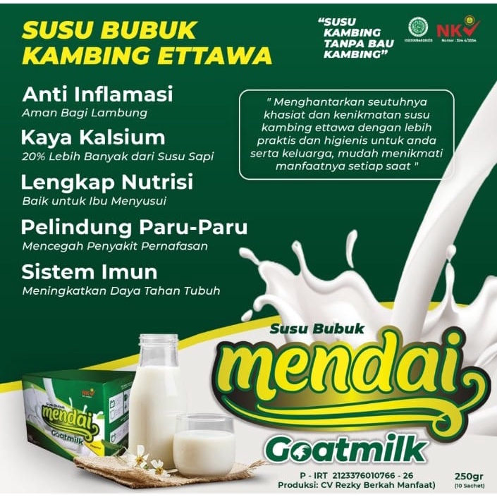 

Susu Kambing Mendai