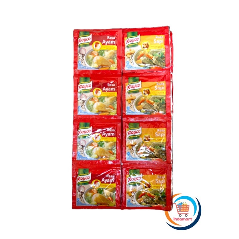 Royco Bumbu Penyedap Makanan 9 gr Isi 12 pcs