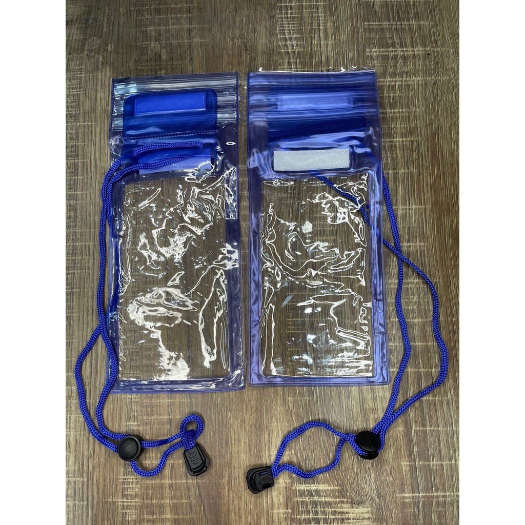 waterproof case / tas anti hujan hp 6in / sarung anti air / tas hp plastik