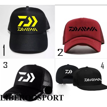 Topi trucker | Topi jaring | Topi Mncing Daiwa | Topi daiwa | topi mancing pria wanita murah