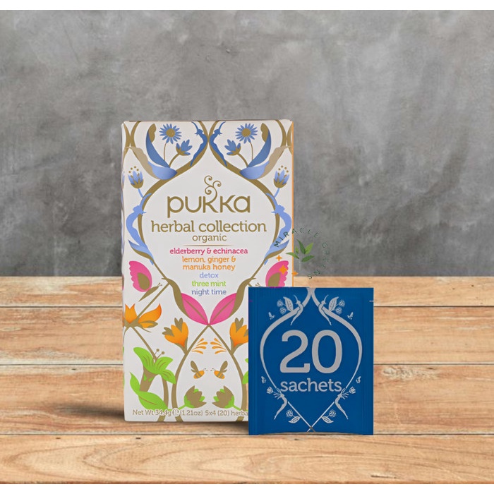 

ORIGINAL MURAH Pukka Herbal Collection 20 sachets tea teh herbal - Herbal
