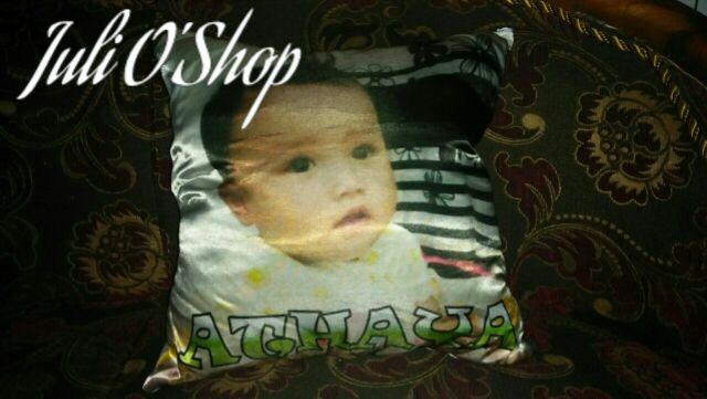 Bantal Foto Saten