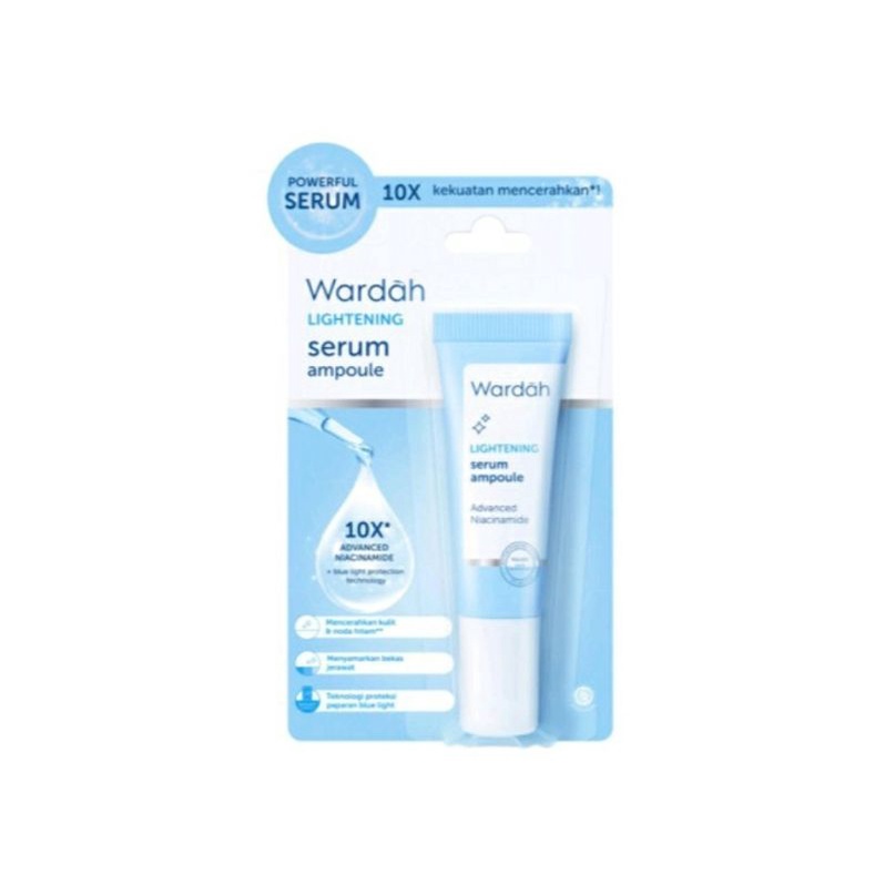WARDAH Lightening Serum Ampoule 8ml - serum pencerah wardah ☑️ORI ☑️BPOM