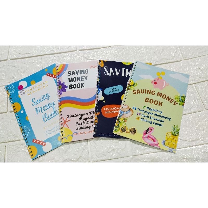 

SAVING MONEY BOOK | BUKU CHALLENGE MENABUNG / BUDGETING