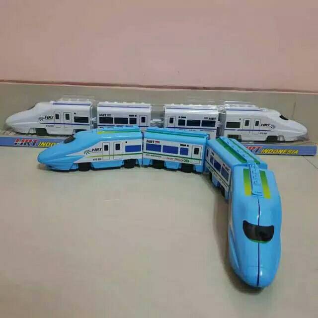 MAINAN KERETA API MRT INDONESIA ANAK EDUKASI - MAINAN MINIATUR KERETA MRT ANAK EDUKATIF