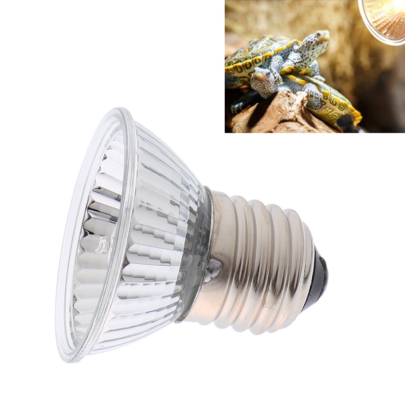 {LUCKID}25/50/75W UVA+UVB 3.0 Reptile Lamp Bulb Turtle Basking UV Light Bulbs Heating Lamp Temperature Controller