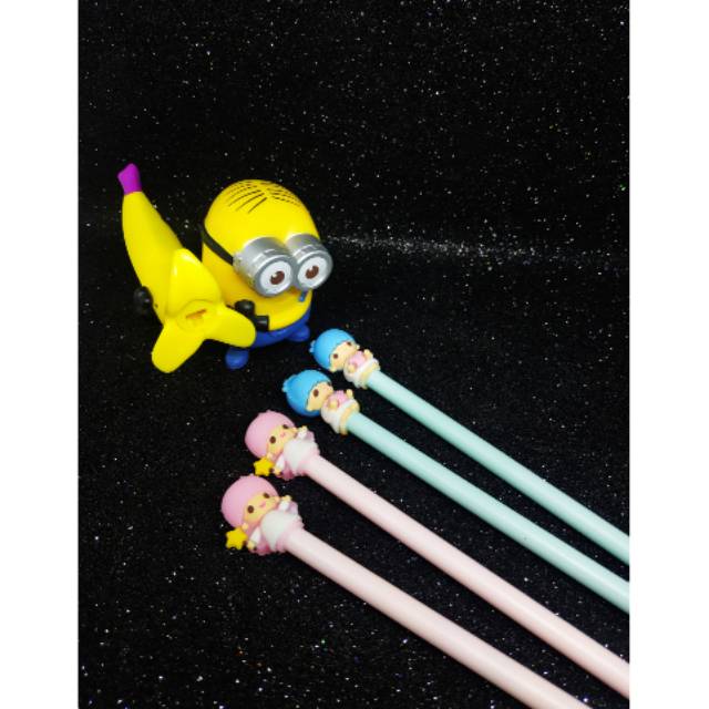 

Pulpen Twinstar / Pulpen Angel Cute / Pulpen Karakter / Bulpoint / Pulpen Gel / Pen