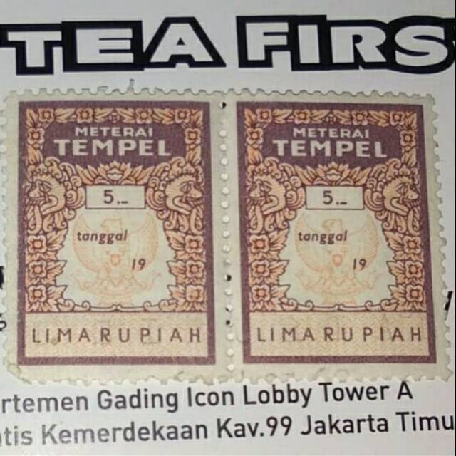 MATERAI 5 RUPIAH TAHUN 1955-1960