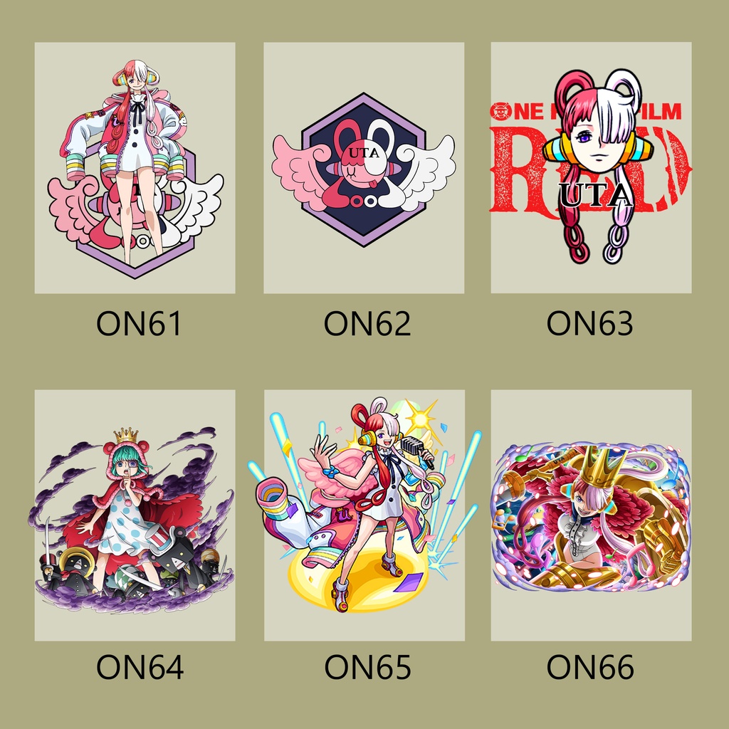 STICKER SABLON ONE PIECE STICKER KAOS ONE PIECE STICKER ONE PIECE 3