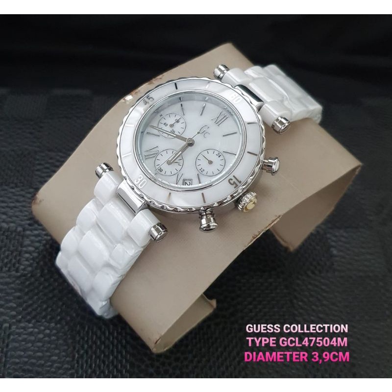 Jam Cewek Gc Guess keramik Premium