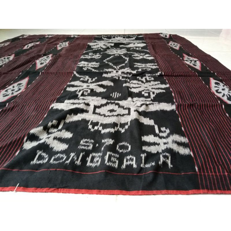 Sarung Donggala jahit tengah kosongan tanpa kotak Tumpal Kembang bukan afkir
