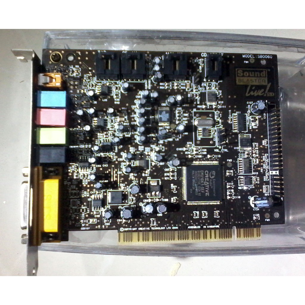 Sound Card Creative Sound Blaster Live 5.1 SB0060
