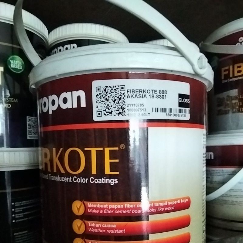 propan fiberkote akasia 888 gloss 2.5ltr