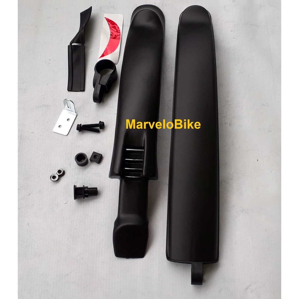 Spakbor Fender Sepeda MTB 24 26 / 27.5 Taiwan Plastik