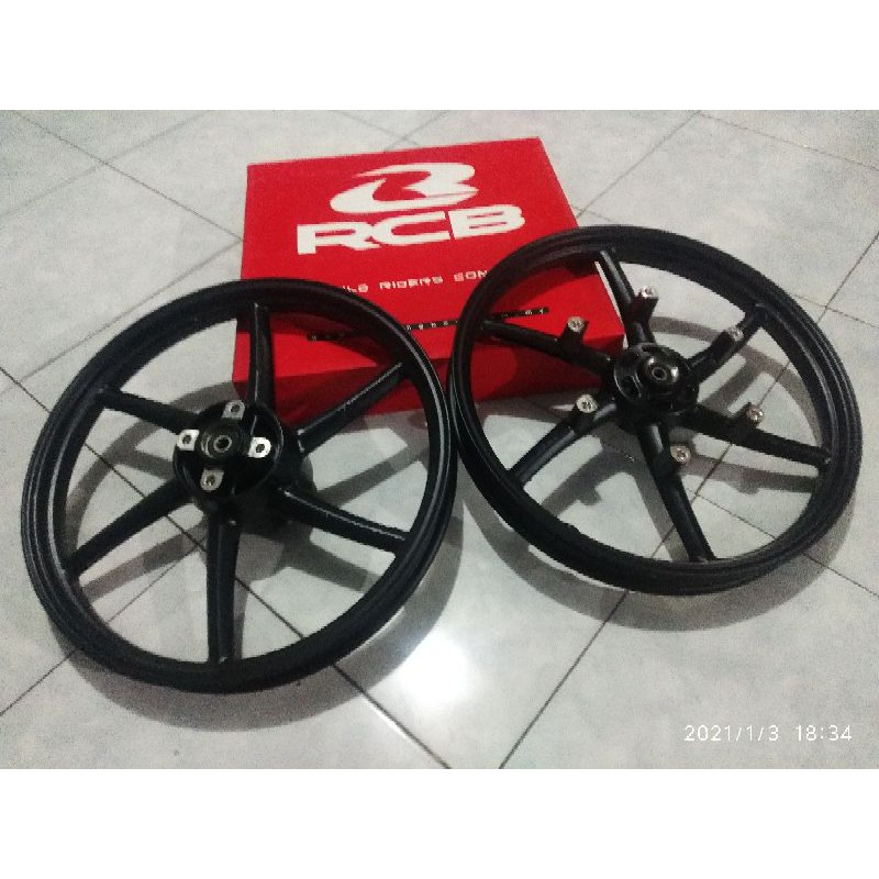 PELEK RCB SONIC SUPRA GTR 150 VELG RACINGBOY HONDA SONIC150 SUPRA GTR 150 RS150 RACE