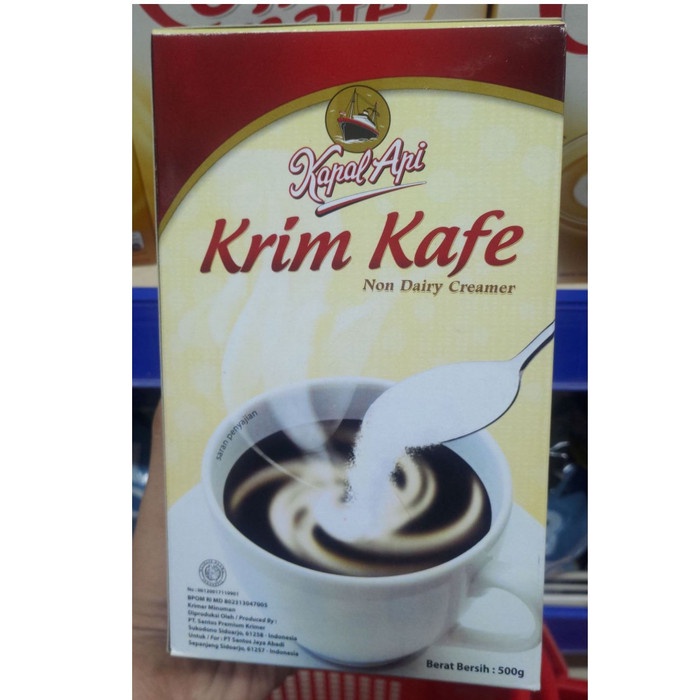 

Krimer- Kapal Api Krim Kafe Non Dairy Creamer 500Gr -Krimer.