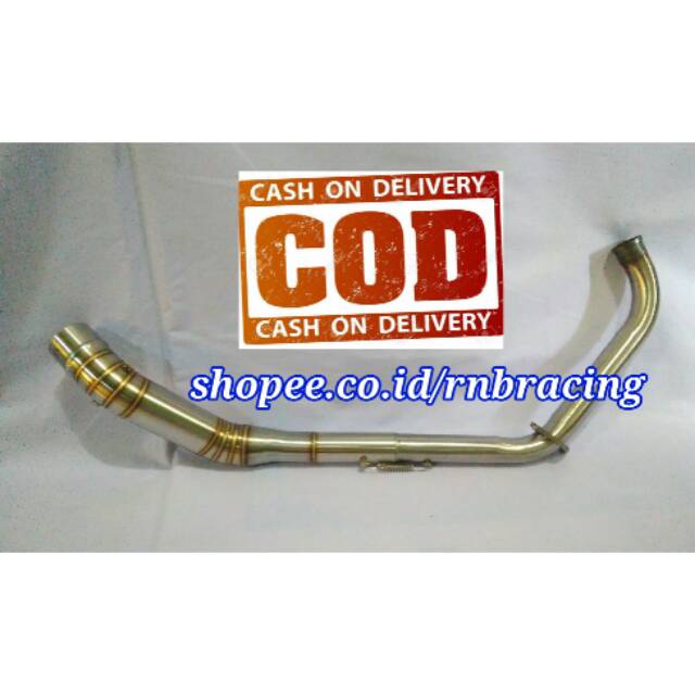 Leheran Knalpot Header Knalpot Racing inlet 2in