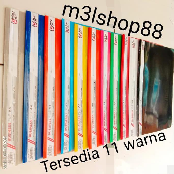 

Map business file A4 merk.FolderOne /map plastik - Merah