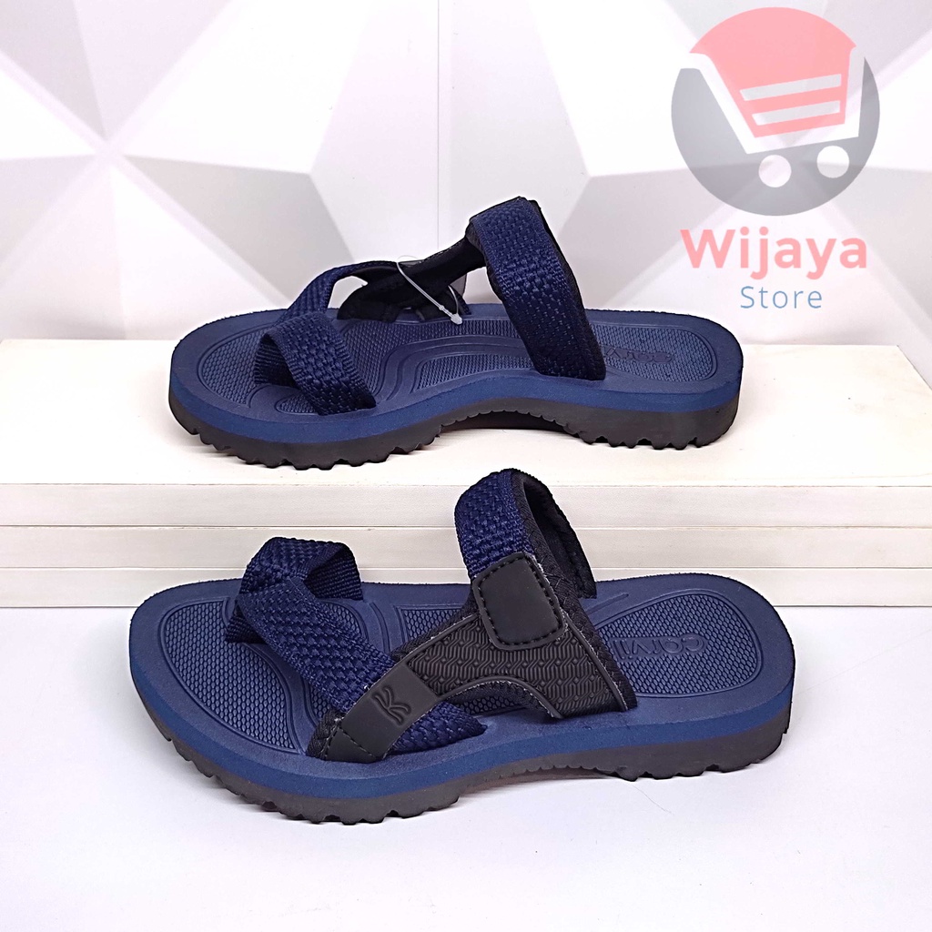 Carvil Gibson Sandal Anak Cowok Sendal Gunung Jepit Jempol Outdoor Anak Laki-Laki Original Carvil Berkualitas