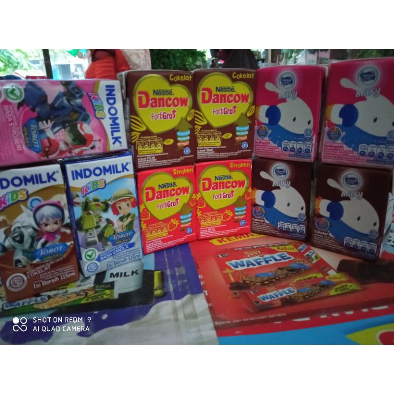 

susu uht indomilk kids dancow bendera