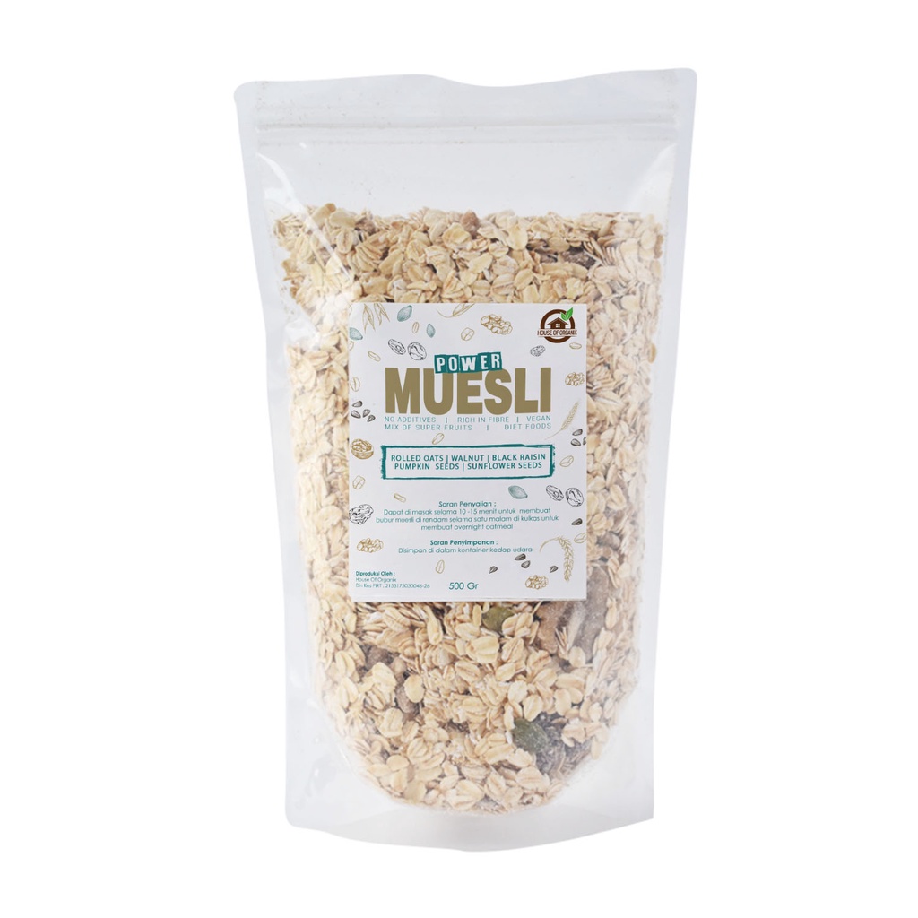 BUY 1 GET 1 - 8 Varian Muesli 500 Gr ( Varian RANDOM )