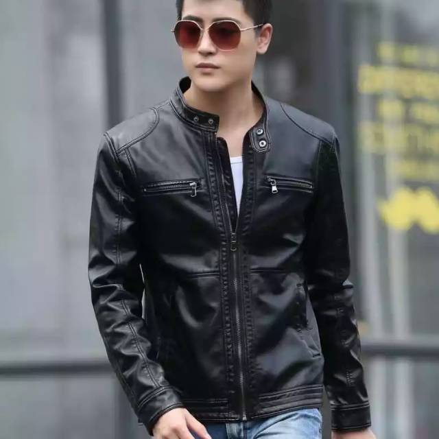 Jaket Kulit Asli Pria Elegant QUALITY ORIGINAL PREMIUM