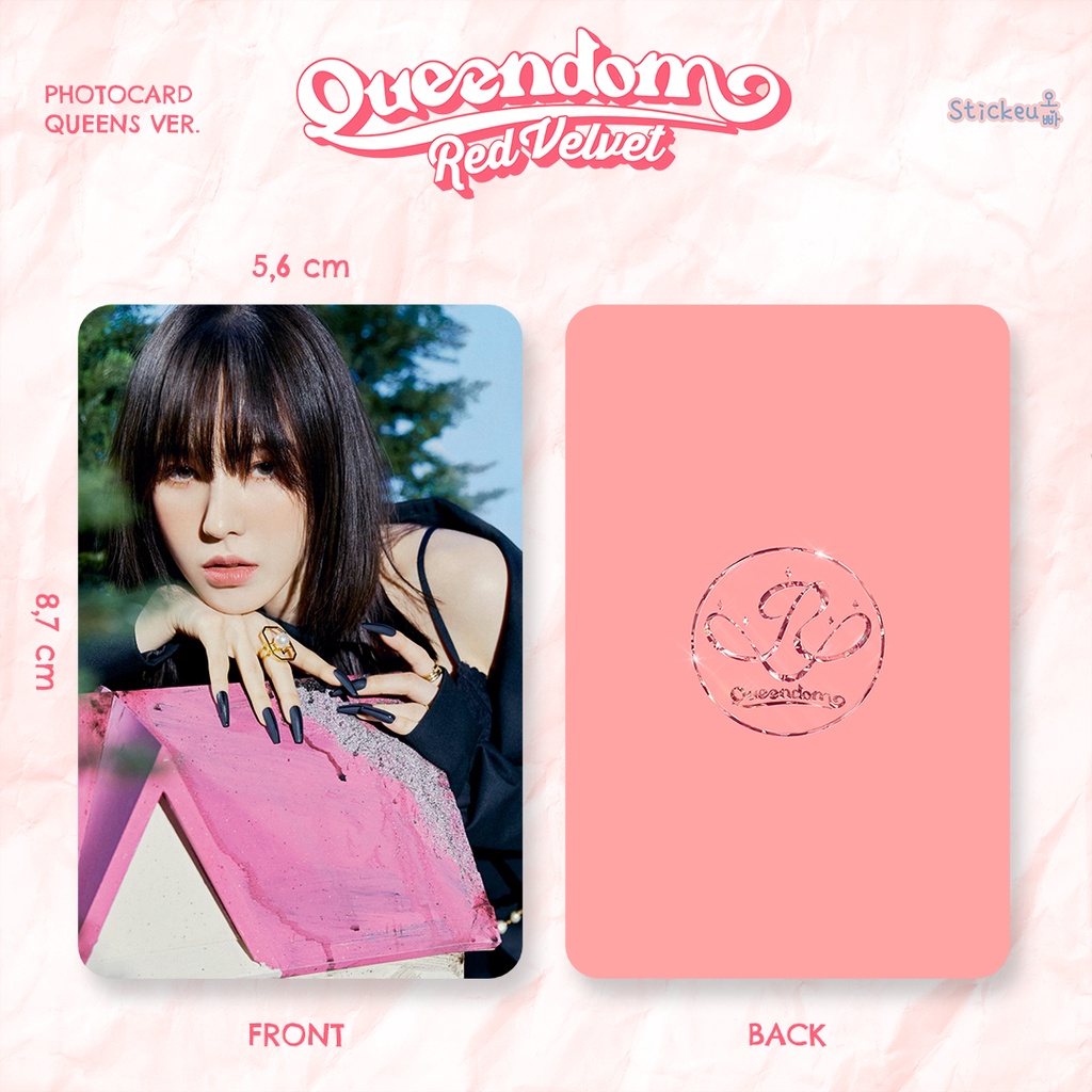 Photocard Red Velvet Queendom (Queens Ver)