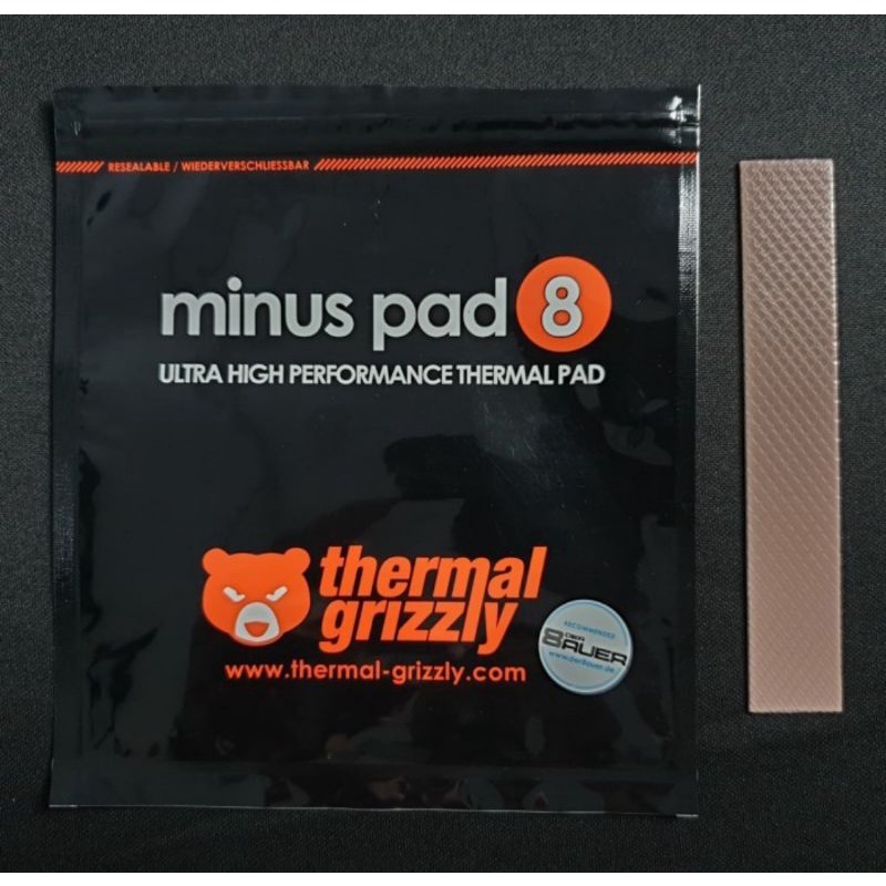 Thermal Pad Thermal Grizzly Minus Pad 8 [SATU PACK ISI 2 PCS] ORIGINAL