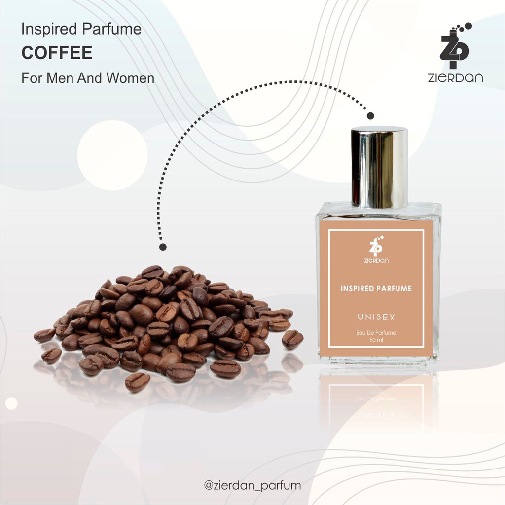 Zierdan Parfum Coffee / Kopi Parfume Farfum Minyak Wangi Tahan Lama Pria &amp; Wanita Unisex