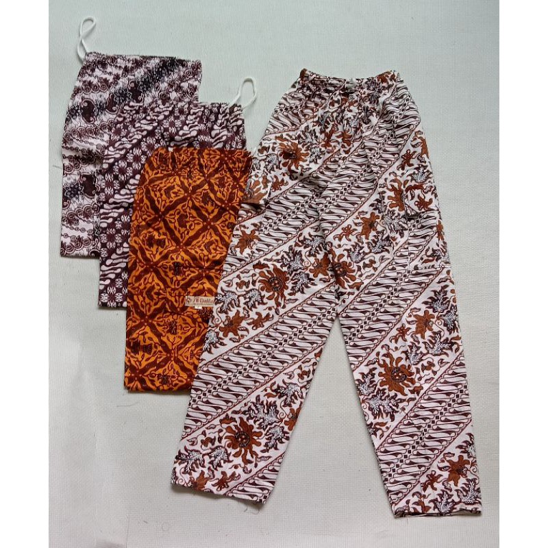 CELANA PANJANG BATIK PEKALONGAN BOIM DEWASA