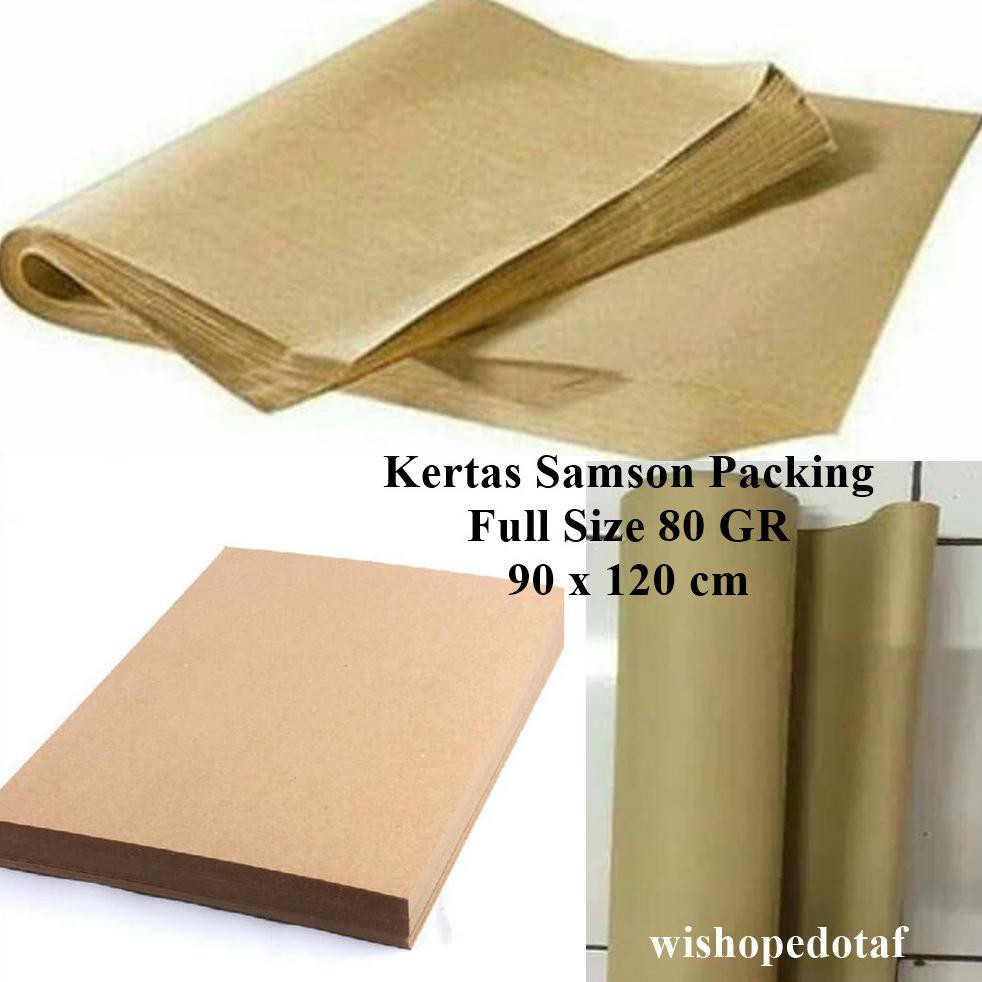 

Jual Kertas Samson Full Size 80gr Coklat Murah