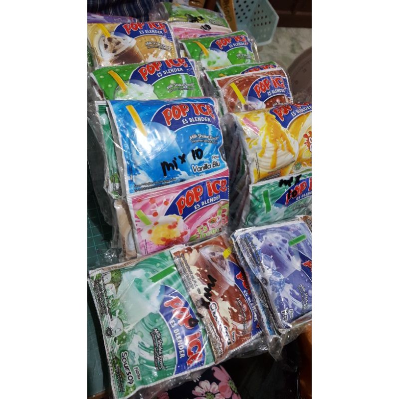 

POP ICE ANEKA RASA ISI 10sachet POP ICE MIX ANEKA RASA